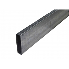 Труба 20х80 мм для зашивки Евро ворот и заборов Труба 20х80 мм для зашивки Евро ворот и заборов